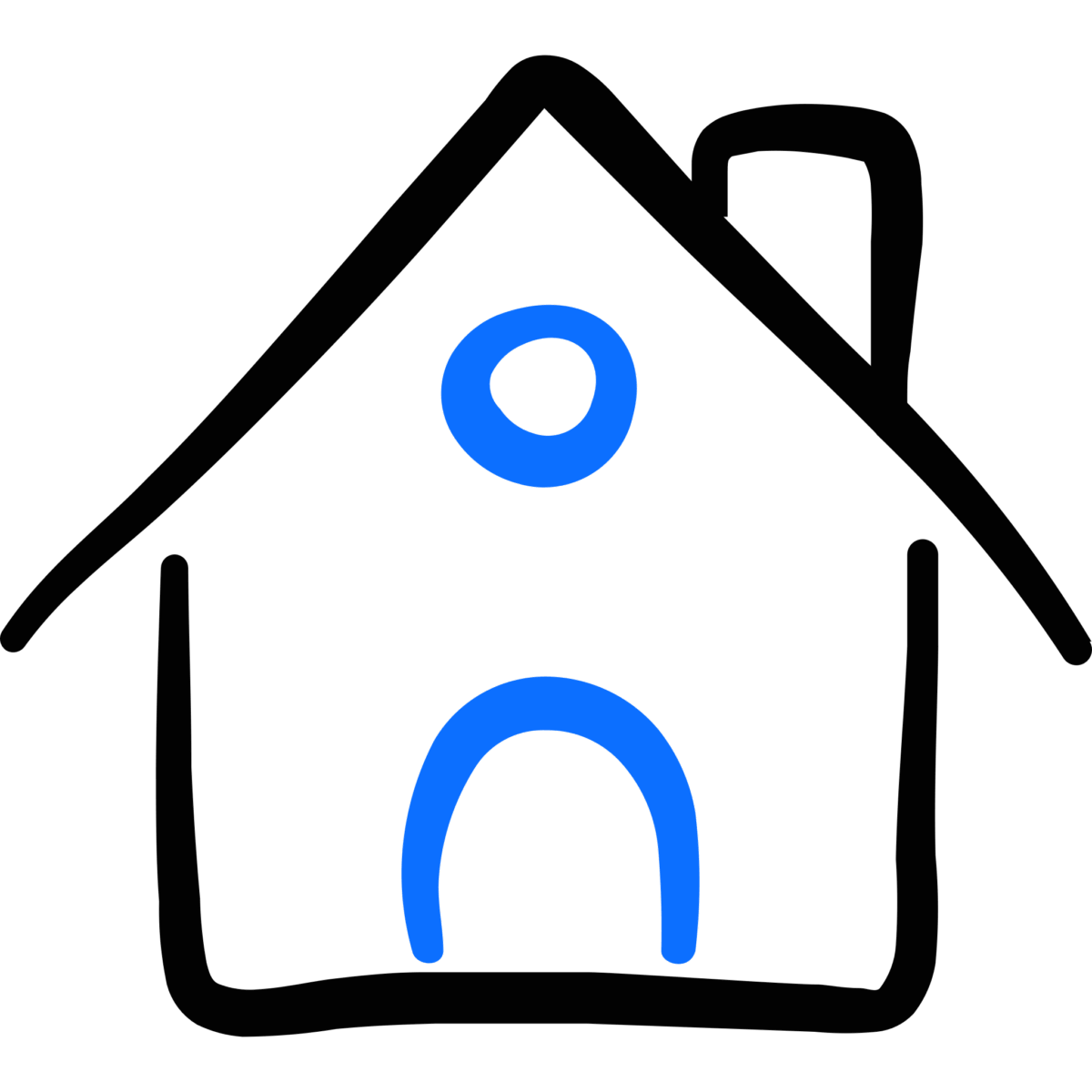 Elementor #1960 4 streamline freehand color home chimney 2